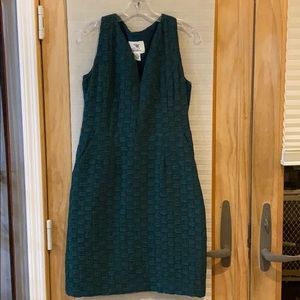 Tabitha Anthropologie Hunter Green Dress